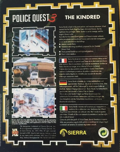 Cliquez sur l'image pour la voir en taille réelle   Nom : 		POLICE_QUEST_3.jpg  Affichages :	1  Taille :		1098 Ko  ID : 			778811
