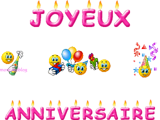 Cliquez sur l'image pour la voir en taille r�elle&nbsp;

Nom : 		joyeux-anniversaire-avec-des-smileys.gif&nbsp;
Affichages :	103&nbsp;
Taille :		25,6 Ko&nbsp;
ID : 			781877
