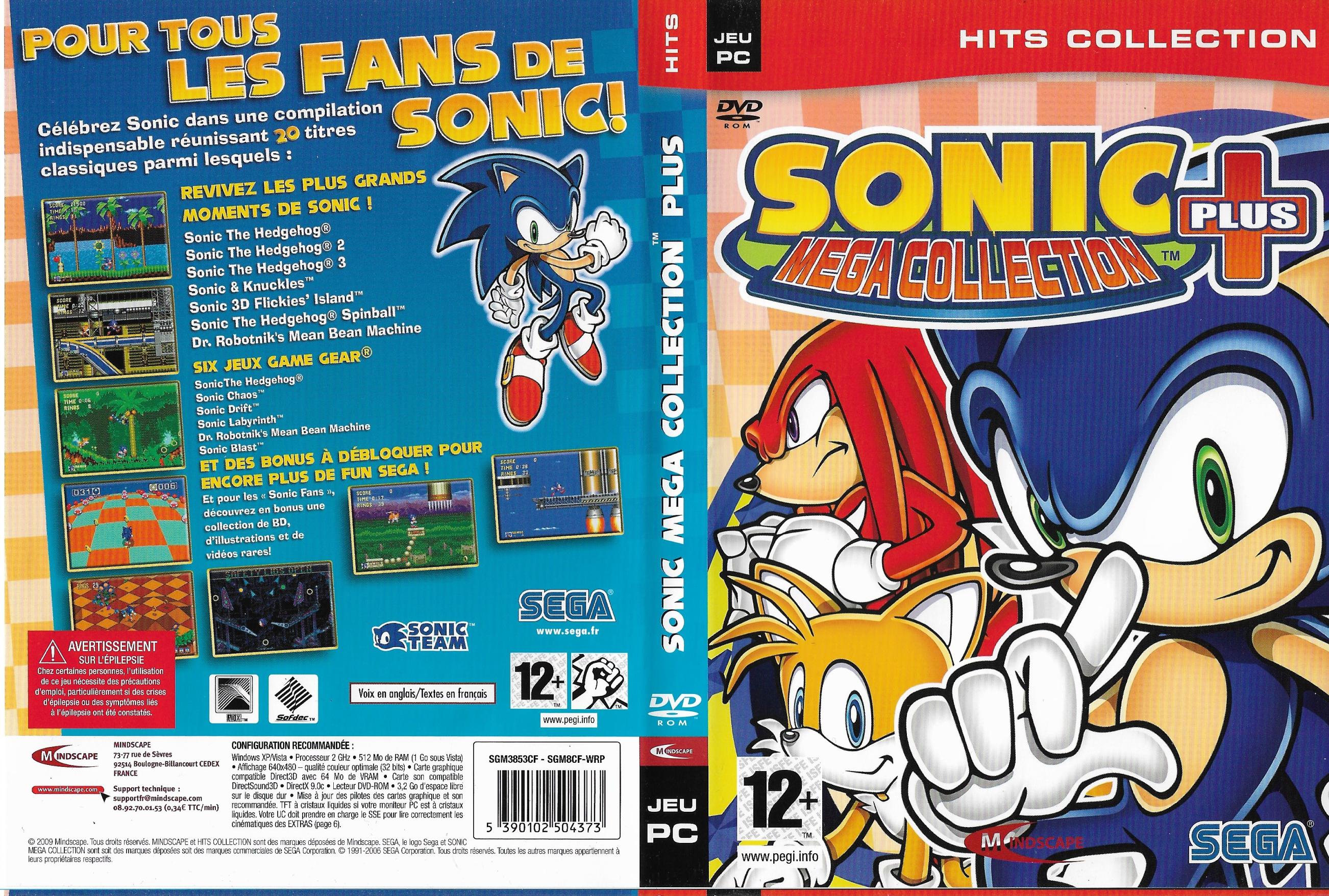 Cliquez sur l'image pour la voir en taille réelle   Nom : 		Sonic Mega Collection Plus.jpg  Affichages :	29  Taille :		966,9 Ko  ID : 			882041