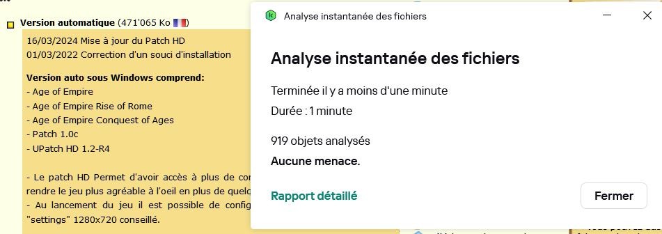 Cliquez sur l'image pour la voir en taille r�elle&nbsp;

Nom : 		Analyse Kaspersky PLus.jpg&nbsp;
Affichages :	78&nbsp;
Taille :		64,0 Ko&nbsp;
ID : 			892670