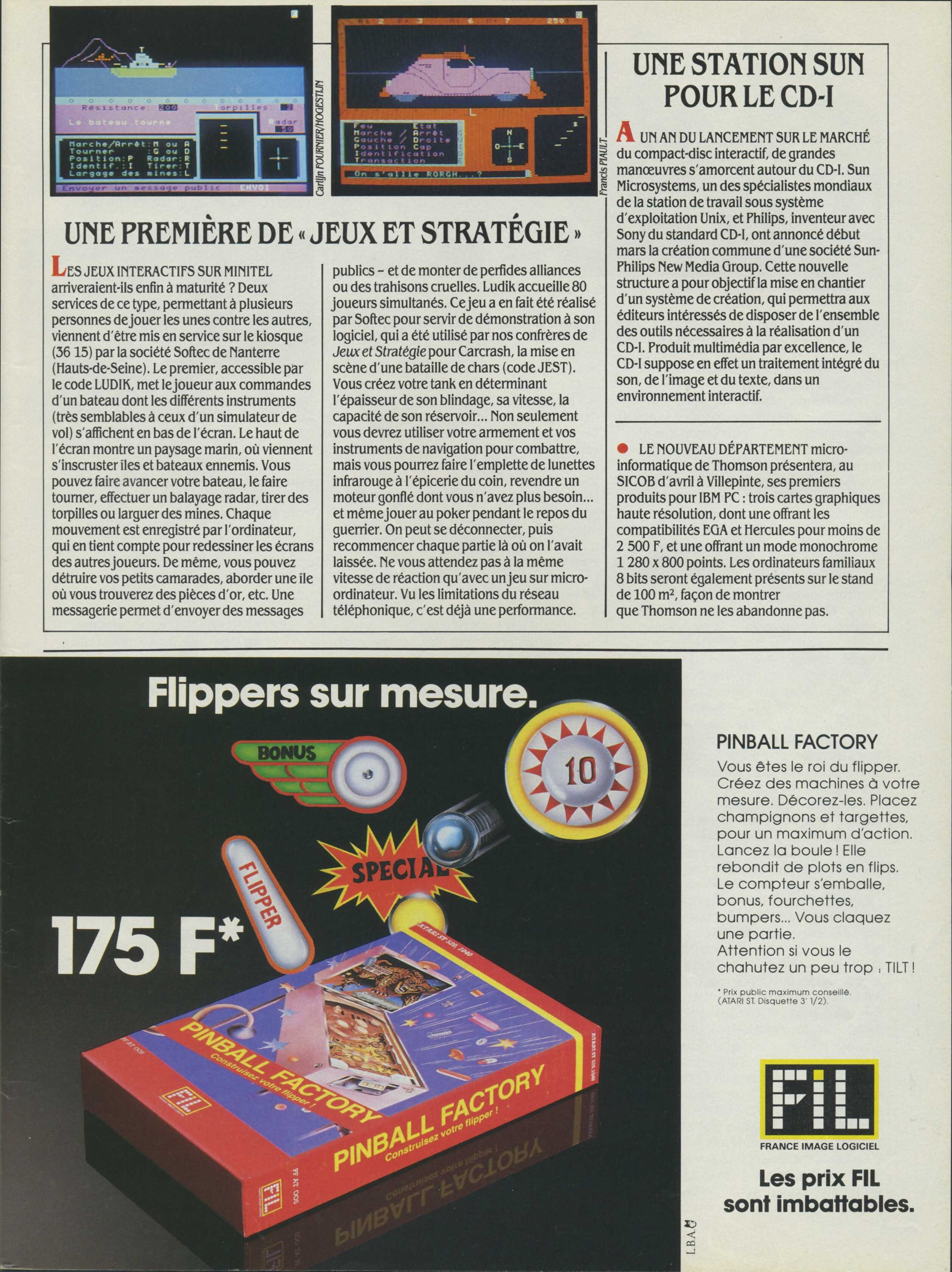 Cliquez sur l'image pour la voir en taille rÃÂ©elleÃÂ   Nom : 		Science&amp;Vie Micro 038 - Page 013 (1987-04)_jeux minitel car crash.jpgÃÂ  Affichages :	0ÃÂ  Taille :		1,15 MoÃÂ  ID : 			895626