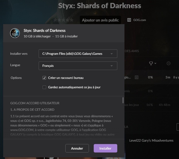 Cliquez sur l'image pour la voir en taille rÃ©elleÂ   Nom : 		gog_styx_2_install_galaxy.jpgÂ  Affichages :	0Â  Taille :		68,8 KoÂ  ID : 			907223