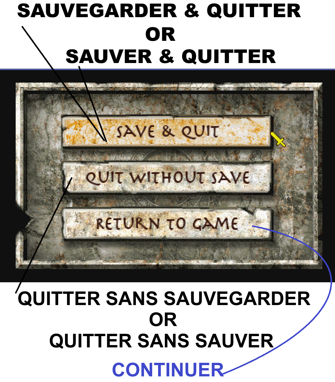 Cliquez sur l'image pour la voir en taille rÃÂ©elleÃÂ   Nom : 		Exit Menu.pngÃÂ  Affichages :	0ÃÂ  Taille :		297,4 KoÃÂ  ID : 			909587