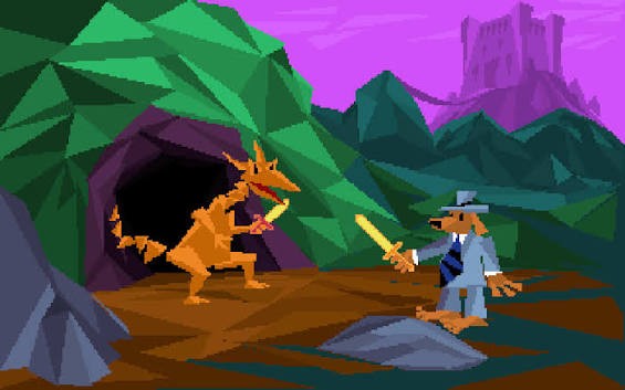 Dragon dans Sam & Max Hit the Road